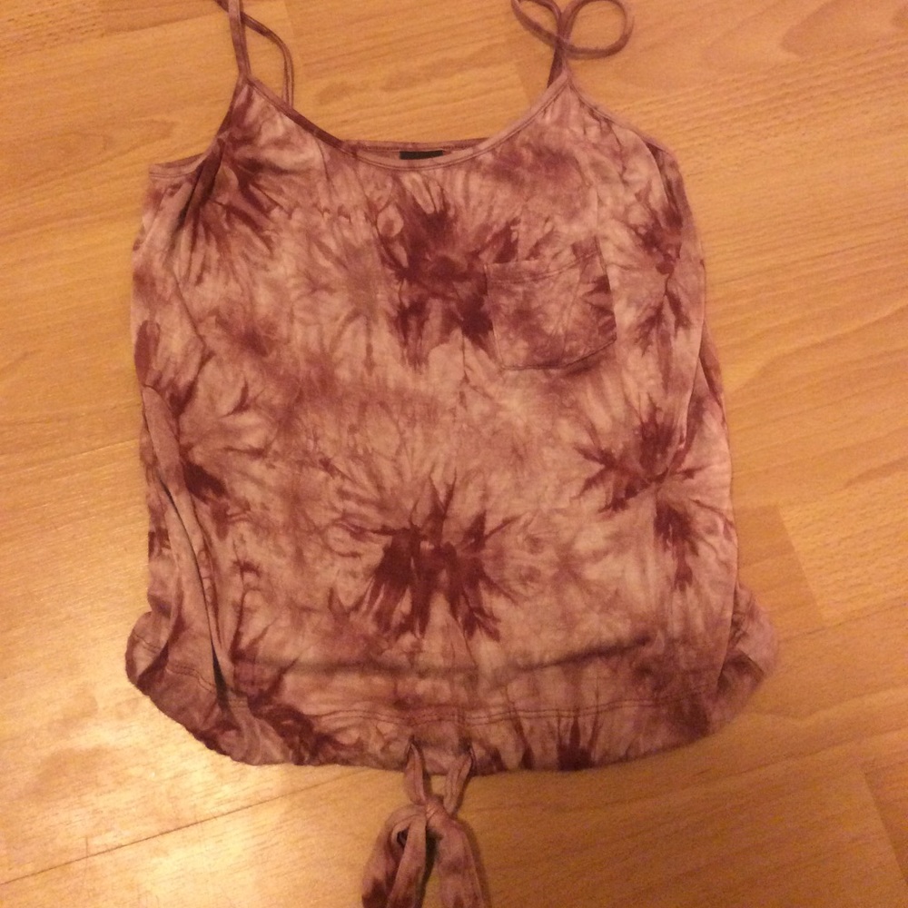 A tie die shirt